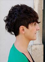 fryzury krótkie - uczesanie damskie z włosów krótkich zdjęcie numer 55B